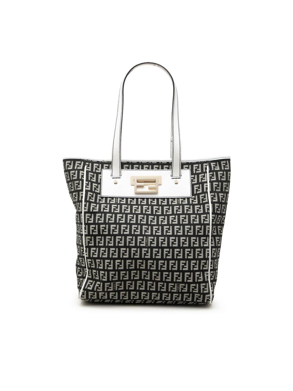 Fendi Zucchino Canvas Tote Pre-Loved #363622F70B